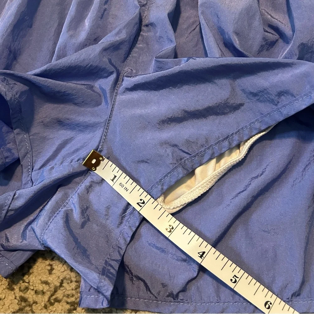 Free People Blue High Waist Lined The Way Home Athletic Shorts Size Medium